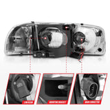 AnzoUSA Headlight Assembly (MPN: 111522)