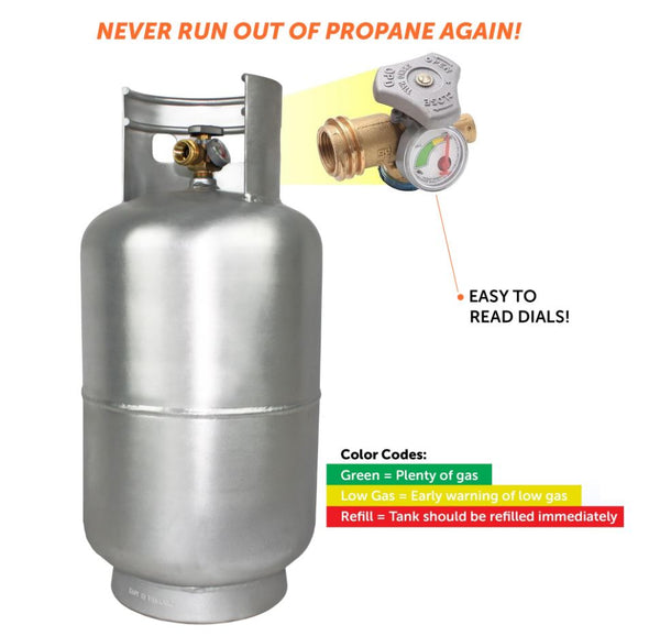 Flame King Portable Propane Tank (MPN: YSN330-ALM)