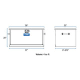 UWS Aluminum Tool Box Chest With Drawer (MPN: TBC-38-DS)