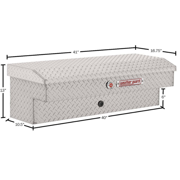 Weather Guard Lo-Side Aluminum Tool Box (MPN: 184-0-04)