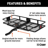Curt Trailer Hitch Cargo Carrier (MPN: 18153)