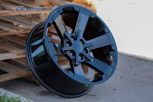 OE Wheels CV41B 22 Inch Aluminum Wheel (MPN: CV41B-22090-6550-24B)