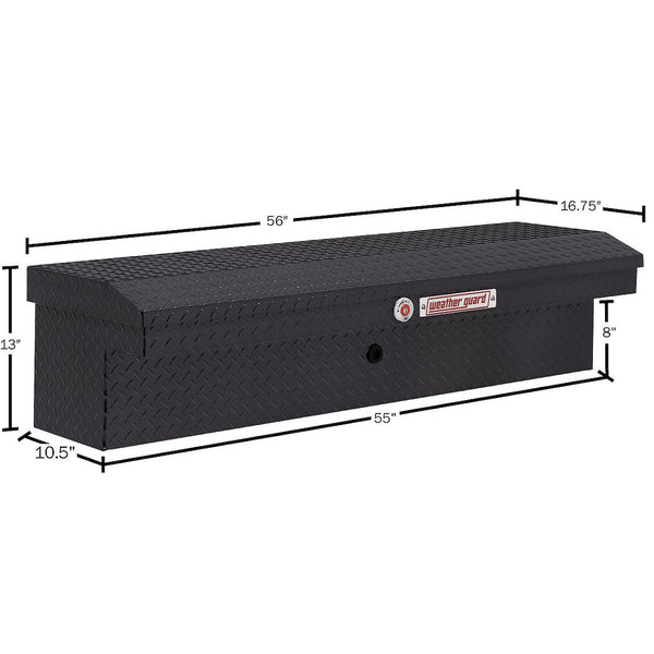 Weather Guard Lo-Side Aluminum Tool Box (MPN: 178-6-04)