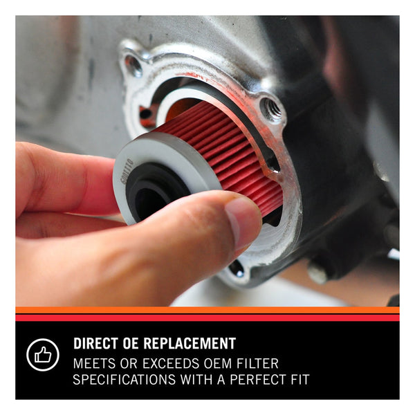 K&N Powersports Cartridge Oil Filter (MPN: KN-143)