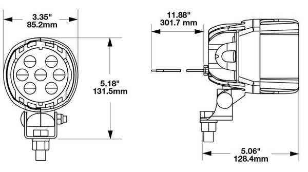 J.W. Speaker 4415 Series Work Light (MPN: 0555411)