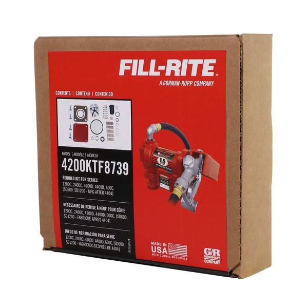 Fill-Rite Liquid Transfer Tank Pump Repair Kit (MPN: 4200KTF8739)