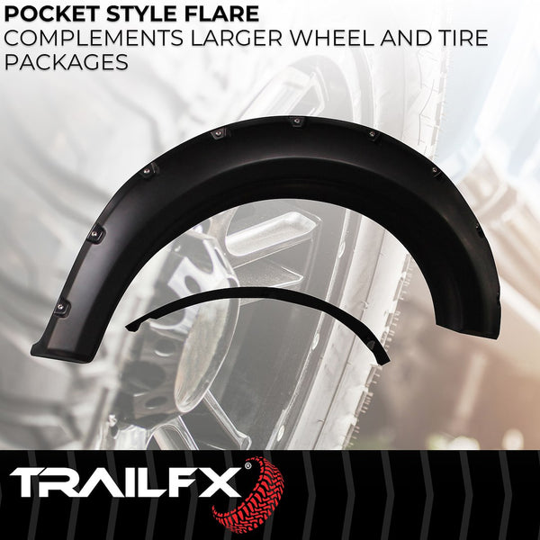 TrailFX Fender Flares (MPN: TFF3002S)