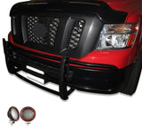 Black Horse Grille Guard Kit (MPN: 17NINVMA-PLFR)
