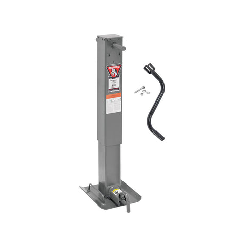 Bulldog Manual Square Sidewind Trailer Tongue Jack (MPN: 182404)
