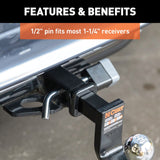 CURT Trailer Hitch Lock Pin (MPN: 23020)