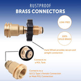 Flame King Propane Adapter Fitting (MPN: POL01JT002)