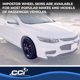 Coast To Coast Impostor Wheel Skin 17 Inch (MPN: IWCIMP406BLK)