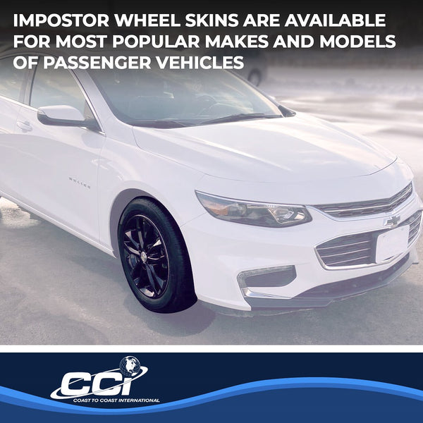Coast To Coast Impostor Wheel Skin 17 Inch (MPN: IWCIMP406BLK)