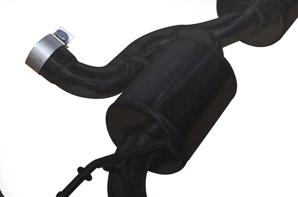 Injen Technology Stainless Steel Axle-Back Exhaust System (MPN: SES5004BLK)