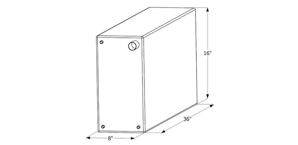 Icon Fresh Water Tank (MPN: 12502)