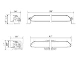 Triple-R Light Linear-36 LED Light Bar (MPN: LNR-36)