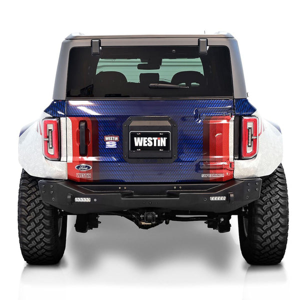 Westin Spare Tire Delete Plate (MPN: 59-89055)