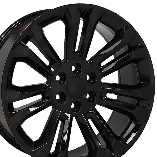 OE Wheels CV43B Aluminum Wheel (MPN: CV43B-22090-6550-24B)