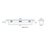 UWS 72-Inch Heavy-Wall Aluminum Deep Slim Tool Box (MPN: EC10871)