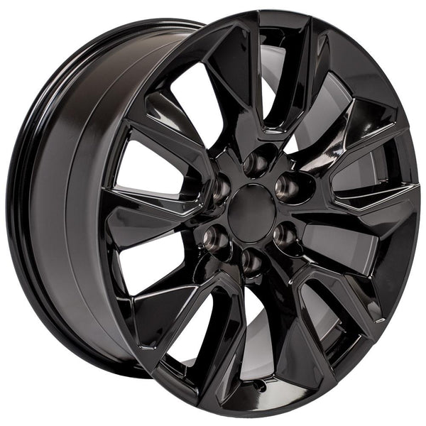 OE Wheels CV32 Gloss Black Aluminum Wheel (MPN: CV32-20090-6550-28B)