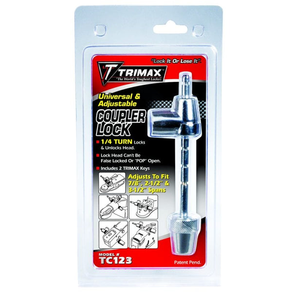 Trimax Trailer Coupler Lock (MPN: TC123)