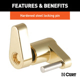 Curt Trailer Coupler Lock (MPN: 23022)