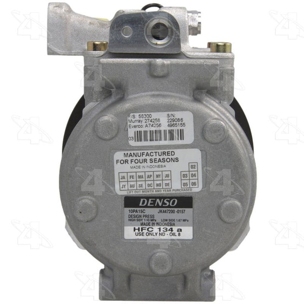 Four Seasons Air Conditioner Compressor (MPN: 58300)