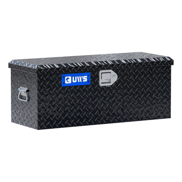 UWS 32-Inch Gloss Black Heavy-Wall Aluminum ATV Storage Box (MPN: EC20012)