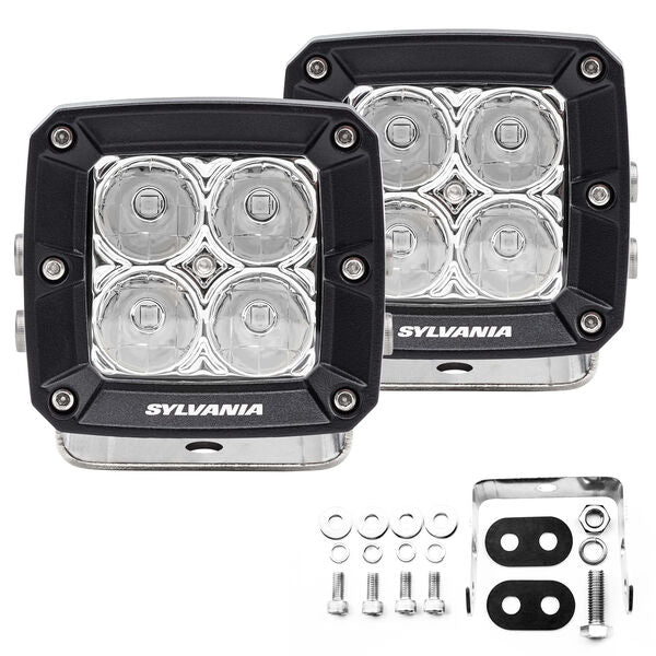 Sylvania Ultra LED Off-Road Pod Light (MPN: ULCUBE3INSP2.BX2)