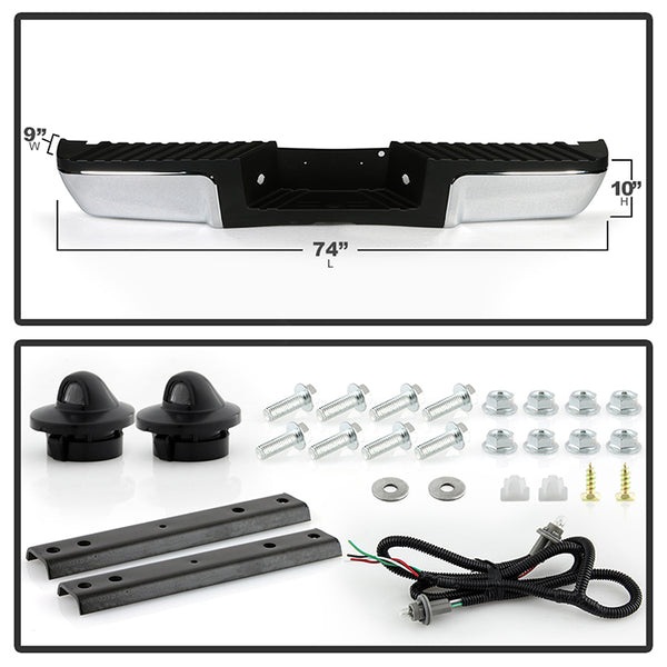 Spyder Automotive Chrome Bumper (MPN: 9948398)