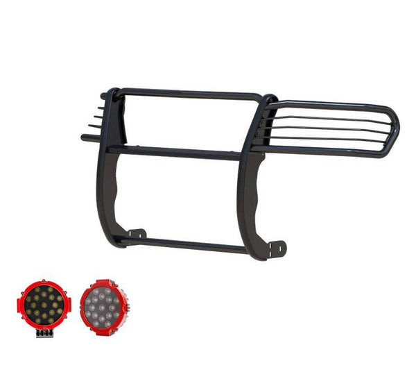 Black Horse Grille Guard Kit (MPN: 17NE23MA-PLR)