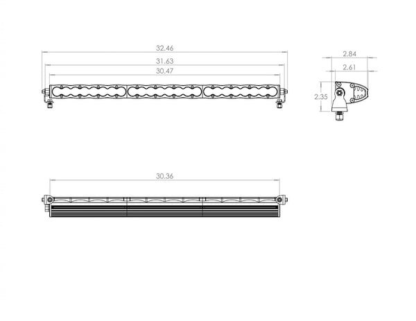 Baja Design S8 Series 30 Inch LED Light Bar (MPN: 703003)