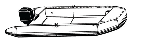 Carver Boat Cover (MPN: 7INF9BF-10)