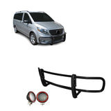 Black Horse Grille Guard Kit (MPN: 17MBMEMA-PLFR)