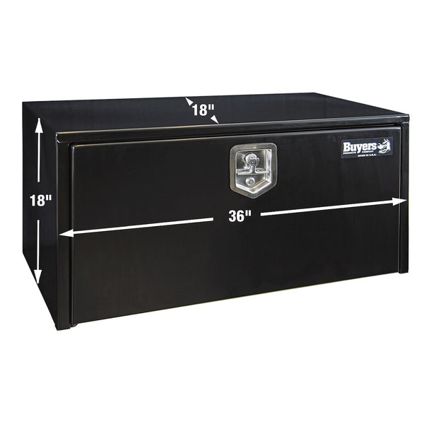 Buyers Products Black Steel Underbody Truck Box (MPN: 1702305MPP)