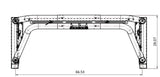 Black Horse Off Road Truck Bed Bar (MPN: RB20BK)