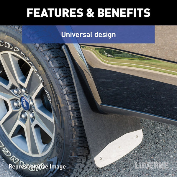 Luverne Textured Rubber Mud Guards (MPN: 252023)