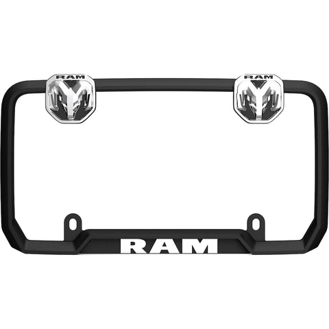 License Plate Frame with Ram Logo (MPN: 11136)