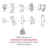 Ram Mounts Suction Cup Mount Base (MPN: RAM-B-224-1U)