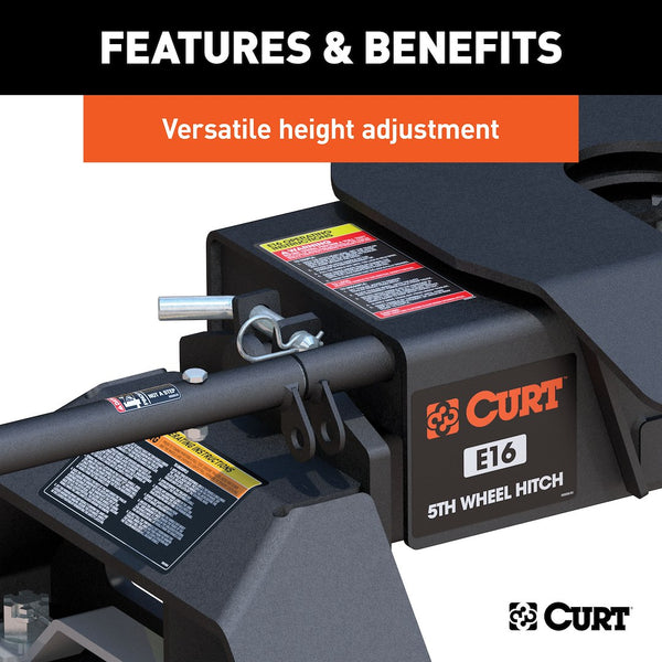 CURT E16 Fifth Wheel Trailer Hitch (MPN: 16097)