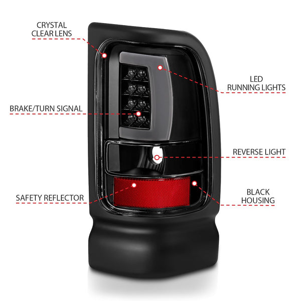ANZO USA Tail Light Assembly (MPN: 311339)