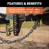 CURT Trailer Safety Chain Hook (MPN: 81820)
