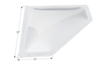 Icon 4 Inch High Bubble Dome Skylight (MPN: 01869)