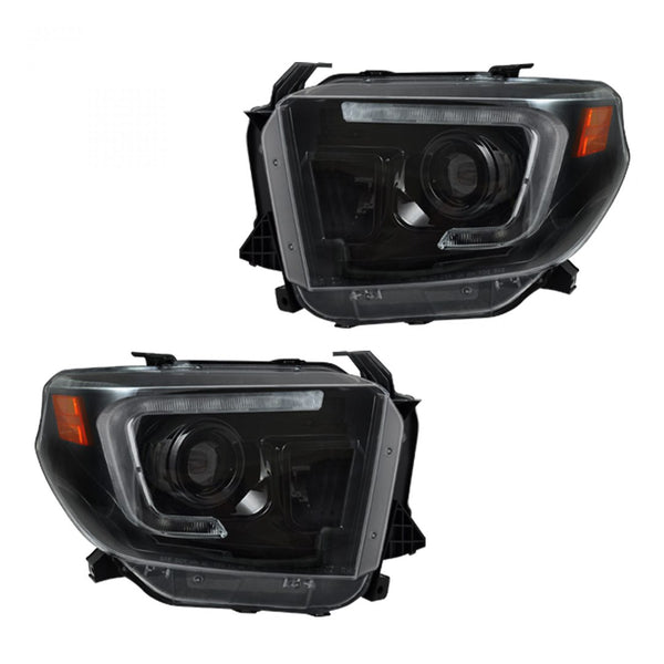 Recon Headlight Assembly With Halogen Bulb (MPN: 264294BKC)