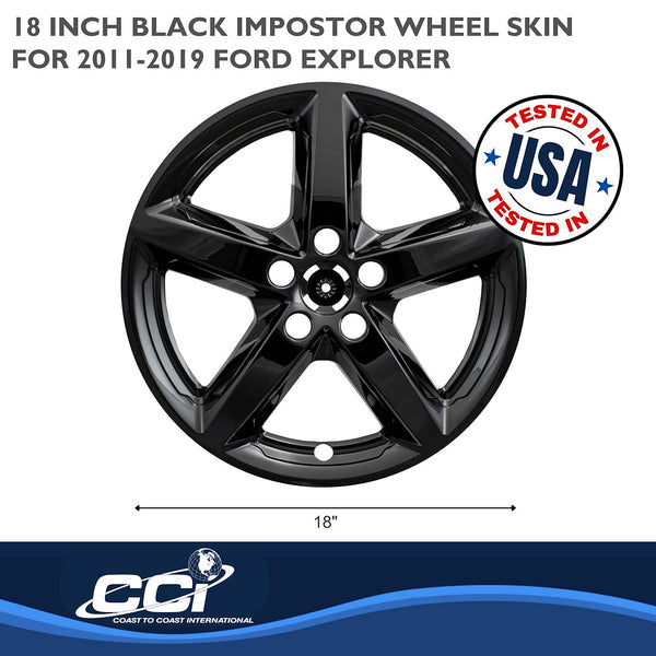 Coast To Coast Impostor Wheel Skin 18 Inch (MPN: IMP419BLK)