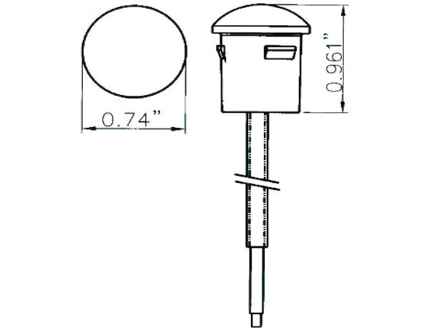 Buyers Products Round Marker Light (MPN: 5627523)