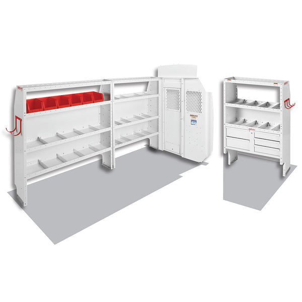 Weather Guard Van Storage System Kit (MPN: 600-8411L)