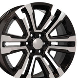 OE Wheels CV44 Aluminum Wheel (MPN: CV44-22090-6550-24MB)