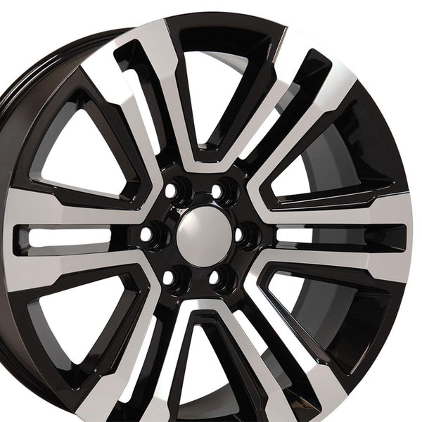 OE Wheels CV44 Aluminum Wheel (MPN: CV44-22090-6550-24MB)