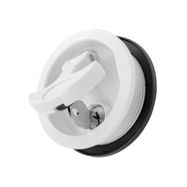Whitecap Locking Drawer Latch (MPN: 3226WC)